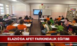 Elazığ'da Afet Farkındalık Eğitimi