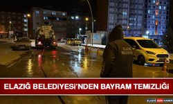Elazığ Belediyesi’nden Bayram Temizliği