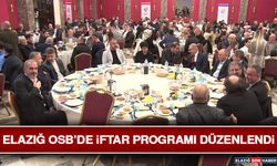 Elazığ OSB’de İftar Programı Düzenlendi