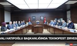 Vali Hatipoğlu Başkanlığında TEKNOFEST Zirvesi