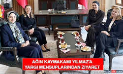 Ağın Kaymakamı Yılmaz'a Yargı Mensuplarından Ziyaret