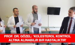 Prof. Dr. Gözel: ‘kolesterol kontrol altına alınabilir bir hastalıktır’