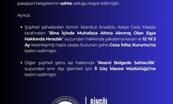 Bingöl'de sahte pasaportlu 2 şüpheli yakalandı