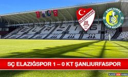 SÇ Elazığspor 1 – 0 KT Şanlıurfaspor