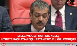 Milletvekili Prof. Dr. Keleş Hizmete Başlayan Diş Hastanesiyle İlgili Konuştu