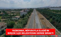 Yazıkonak, Nüfusuyla Elazığ’ın Birçok İlçe Belediyesini Geride Bıraktı