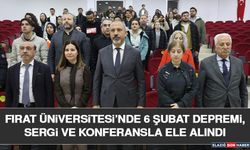 Fırat Üniversitesi’nde 6 Şubat Depremi, Sergi ve Konferansla Ele Alındı