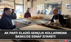 AK Parti Elazığ Gençlik Kollarından Baskil'de Esnaf Ziyareti