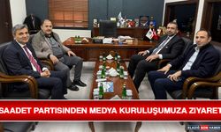 Saadet Partisinden Medya Kuruluşumuza Ziyaret