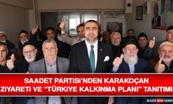 Saadet Partisi’nden Karakoçan Ziyareti ve “Türkiye Kalkınma Planı” Tanıtımı