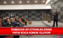 Ramazan Ayı Etkinliklerine Fatih Koca Konuk Oluyor