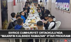Sivrice Cumhuriyet Ortaokulu’nda “Maarifin Kalbinde Ramazan” İftar Programı