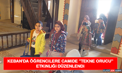 Keban'da Öğrencilere Camide "Tekne Orucu" Etkinliği Düzenlendi