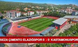 Seza Çimento Elazığspor 0  - 0  Kastamonuspor
