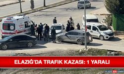 Elazığ’da Trafik Kazası: 1 Yaralı