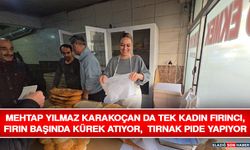 Mehtap Yılmaz Karakoçan Da Tek Kadın Fırıncı, Fırın Başında Kürek Atıyor, Tırnak Pide Yapıyor
