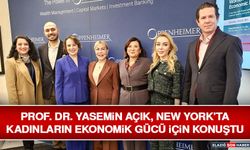 Prof. Dr. Yasemin Açık, New York’ta Kadınların Ekonomik Gücü İçin Konuştu