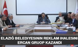 Elazığ Belediyesinin Reklam İhalesini Ercan Gruop Kazandı