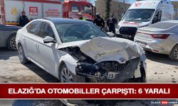 Elazığ'da Otomobiller Çarpıştı: 6 Yaralı