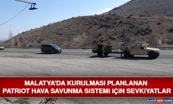 Malatya'da Kurulması Planlanan Patriot Hava Savunma Sistemi İçin Sevkiyatlar Sürüyor
