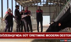 Gözebaşı’nda Süt Üretimine Modern Destek