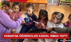 Keban'da Öğrenciler Kandil Simidi Yaptı