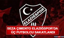 Seza Çimento Elazığspor’da Üç Futbolcu Sakatlandı