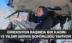 Direksiyon Başında Bir Kadın: 15 Yıldır Servis Şoförlüğü Yapıyor