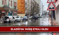 Elazığ’da Yağış Etkili Oldu