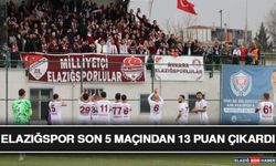 Elazığspor Son 5 Maçından 13 Puan Çıkardı
