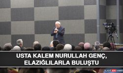 Usta Kalem Nurullah Genç, Elazığlılarla Buluştu