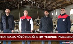 Hıdırbaba Köyü’nde Üretim Yerinde İncelendi