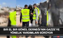 Bir El Bir Gönül Derneği’nin Gazze’ye Yönelik Yardımları Sürüyor