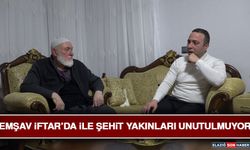 EMŞAV İftar’da İle Şehit Yakınları Unutulmuyor