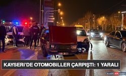 Kayseri’de Otomobiller Çarpıştı: 1 Yaralı