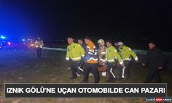 İznik Gölü'ne Uçan Otomobilde Can Pazarı