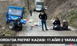 Ordu’da Patpat Kazası: 1'i Ağır 2 Yaralı