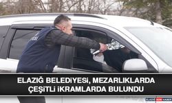 Elazığ Belediyesi, Mezarlıklarda Çeşitli İkramlarda Bulundu