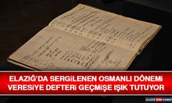Elazığ'da Sergilenen Osmanlı Dönemi Veresiye Defteri Geçmişe Işık Tutuyor