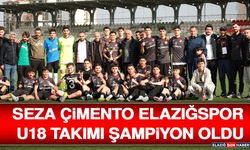 Seza Çimento Elazığspor U18 Takımı Şampiyon Oldu