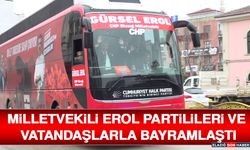 Milletvekili Erol Partilileri ve Vatandaşlarla Bayramlaştı