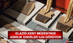 Elazığ Kent Müzesi'nde Asırlık Eserler İlgi Görüyor
