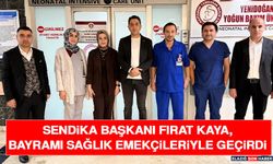 Sendika Başkanı Fırat Kaya, Bayramı Sağlık Emekçileriyle Geçirdi