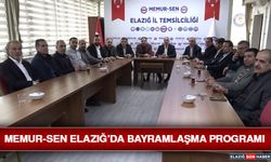 Memur-Sen Elazığ’da Bayramlaşma Programı