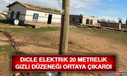 Dicle Elektrik 20 Metrelik Gizli Düzeneği Ortaya Çıkardı