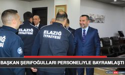 Başkan Şerifoğulları Personeliyle Bayramlaştı