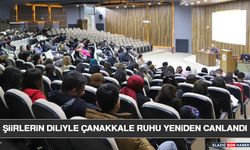 Şiirlerin Diliyle Çanakkale Ruhu Yeniden Canlandı