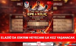 Elazığ’da Eskrim Heyecanı İlk Kez Yaşanacak