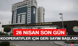 Kooperatifler İçin Geri Sayım Başladı
