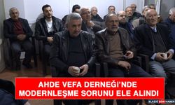 Ahde Vefa Derneği’nde Modernleşme Sorunu Ele Alındı